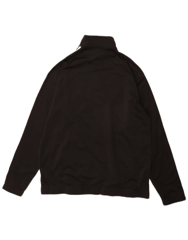 Adidas Męska bluza dresowa UK 48/50 XL Czarny poliester