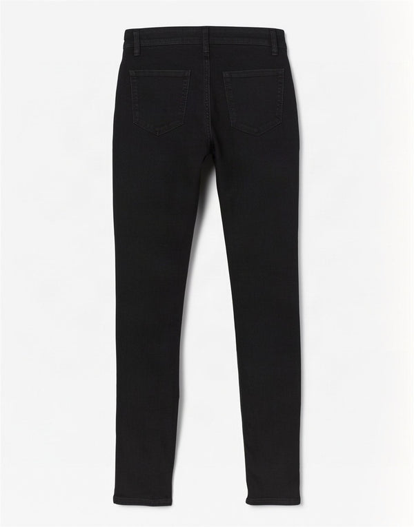 Topshop Damskie Joni Super Skinny Jeans W26 L30 Czarna bawełna