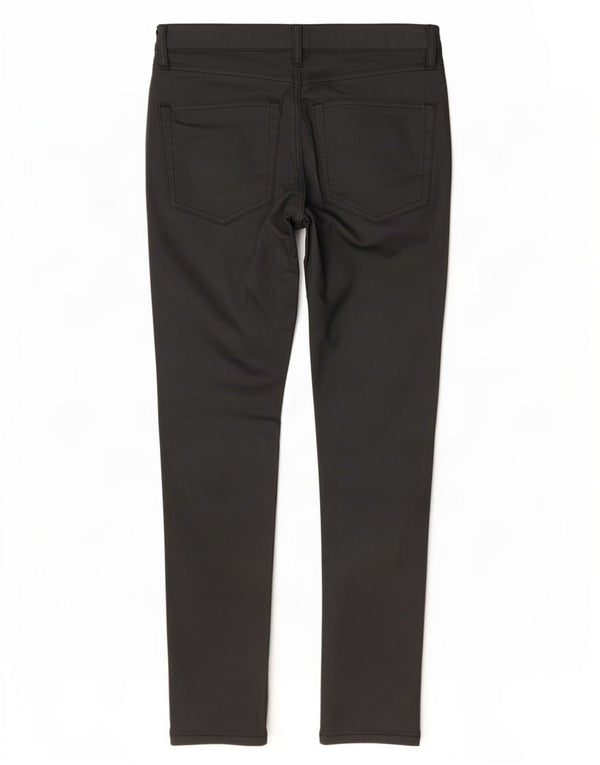 Topshop Womens Slim Casual Trousers W32 L30 Black Cotton