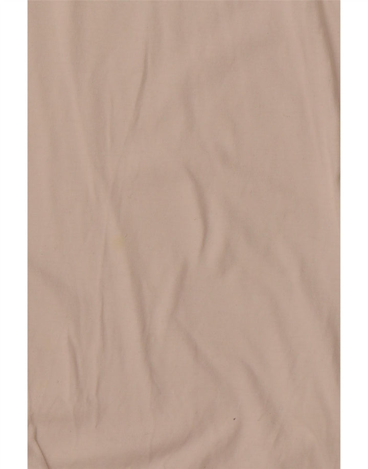 Męska koszulka polo SHAMP z grafiką EU 48 Średnia biała bawełna z geometrycznym wzorem