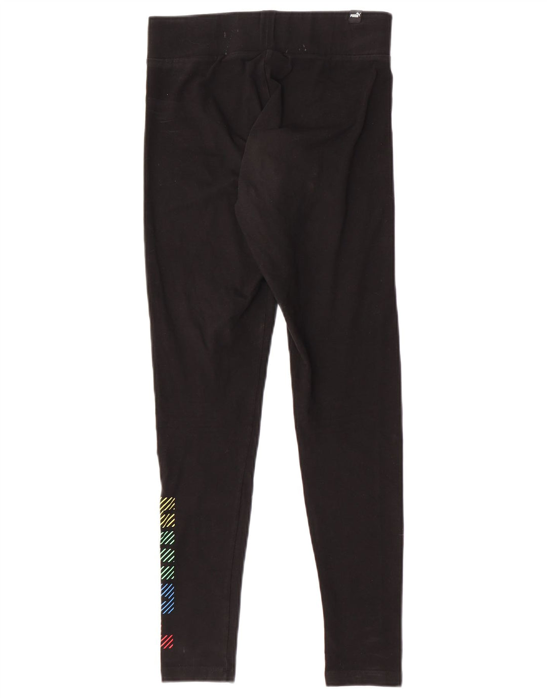 Damskie legginsy Puma Graphic UK 12, średnie czarne