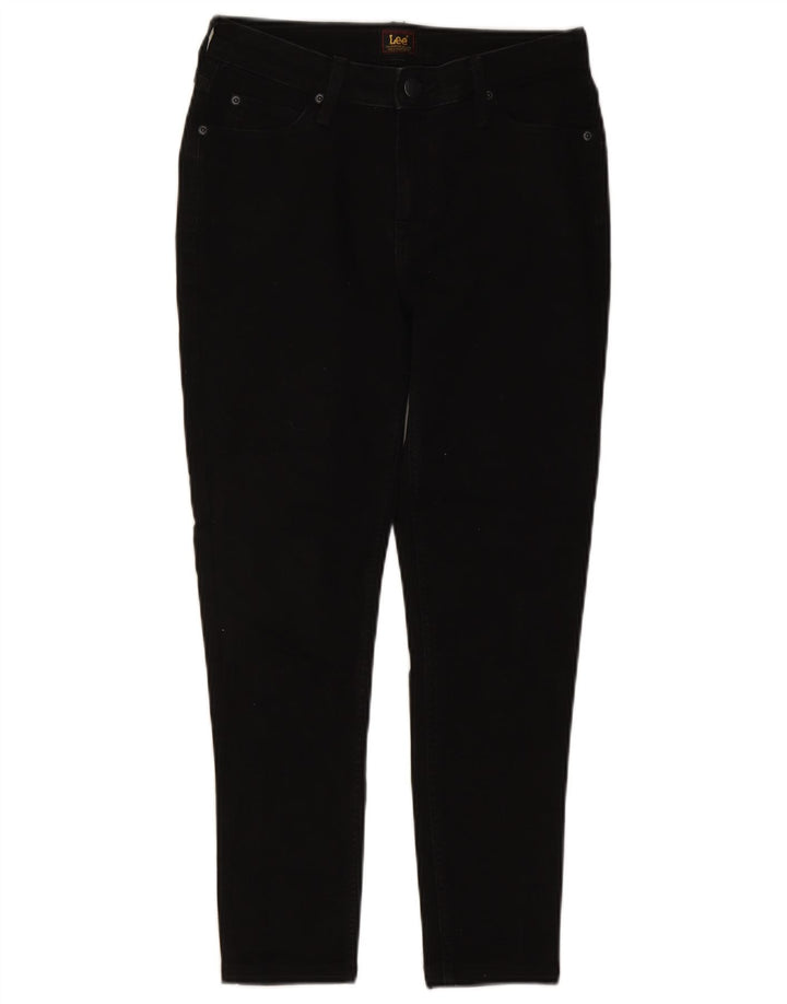 Damskie jeansy Lee Marion ze stretchem W29 L25, czarna bawełna