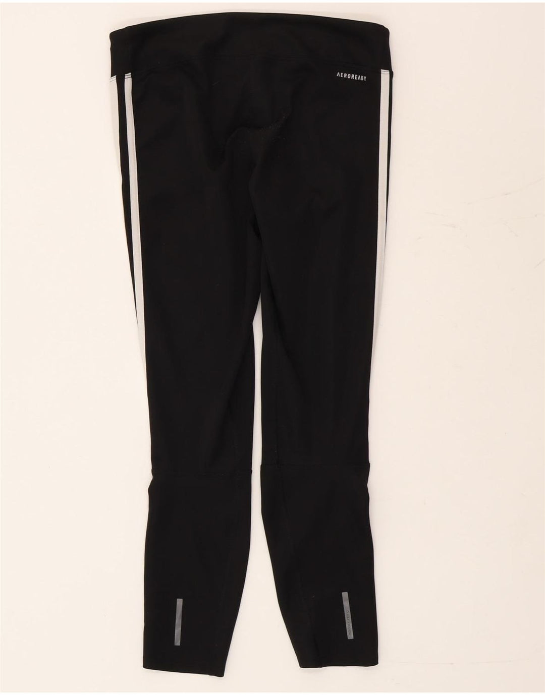 Damskie legginsy Adidas Aeroready UK 8/10, małe, czarne, poliestrowe