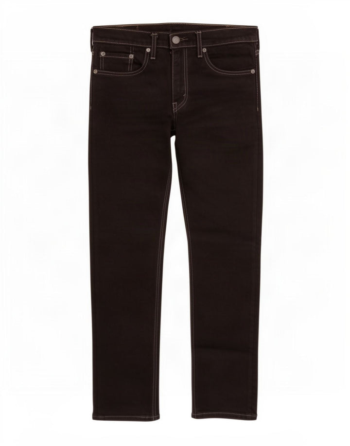 Damskie jeansy Levi's Slim W31 L30 Czarna bawełna