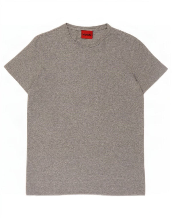 Hugo Boss Mens T-Shirt Top Medium Grey