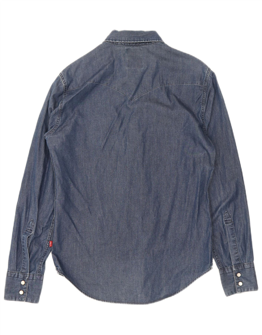Męska koszula dżinsowa Levi's Slim Fit, mała, granatowa, bawełniana