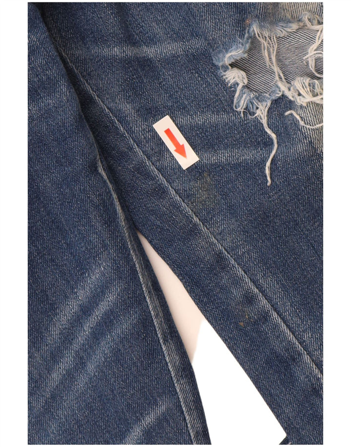 Damskie jeansy Replay Katewin w trudnej sytuacji W32 L32 Niebieskie bawełniane