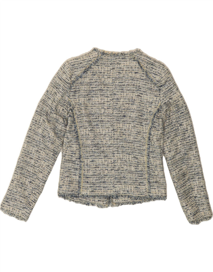 MASSIMO DUTTI Womens Blazer Jacket EU 38 Small Blue Polyester Vintage Massimo Dutti and Second-Hand Massimo Dutti from Messina Hembry 