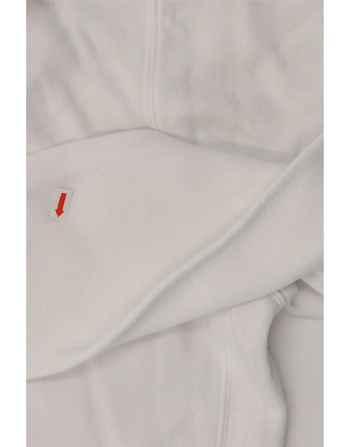 Męski sweter z kapturem NIKE XL, biała, bawełniana