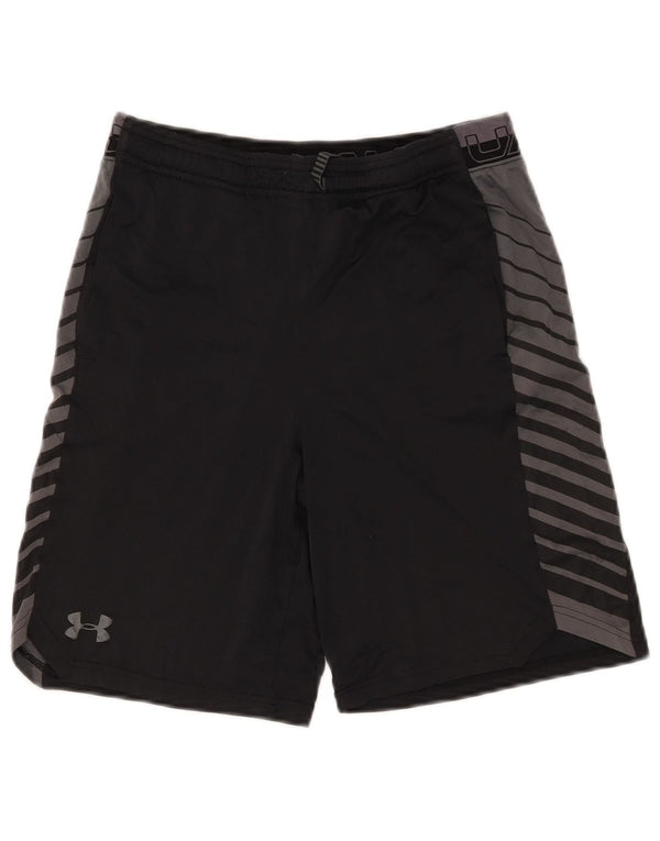 Chłopięce spodenki sportowe Under Armour Heat Gear 13-14 lat XL w kolorze czarnym