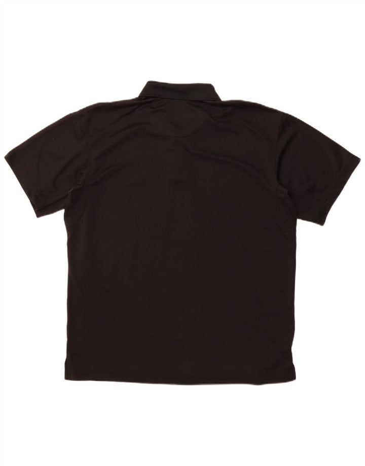 Męska koszulka polo COLUMBIA Omni-Shade, duża, czarna