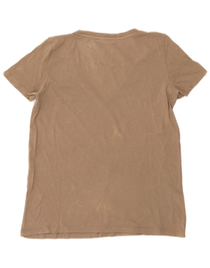 T-shirt damski Zara Top UK 14 Średni szary