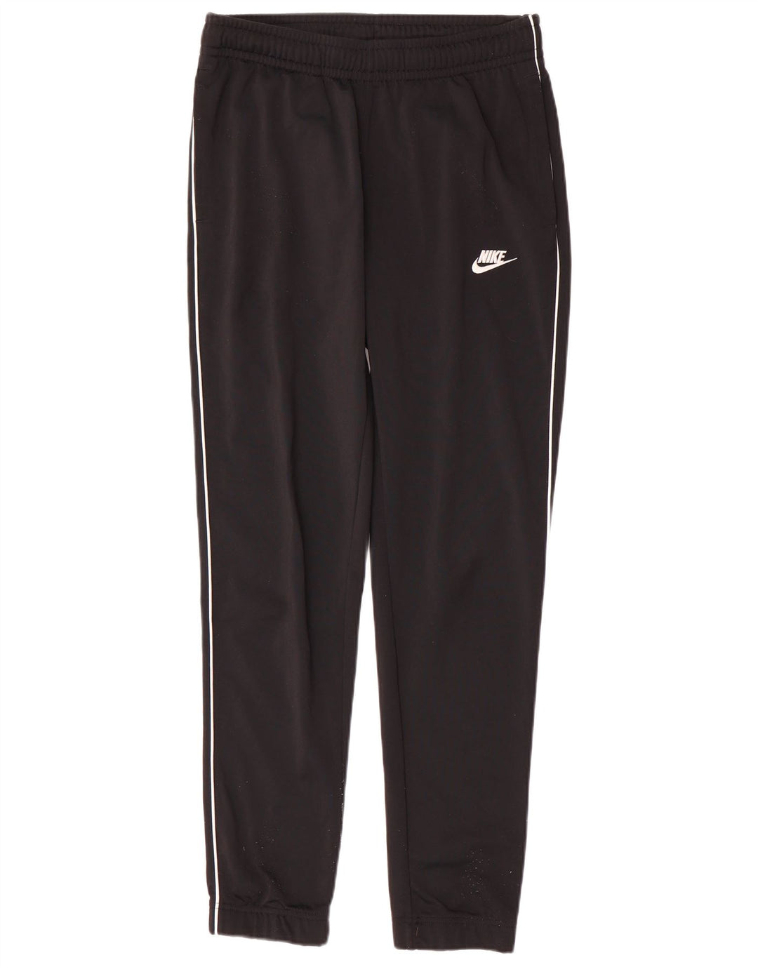 Męskie spodnie dresowe NIKE Joggery, małe, czarne, poliestrowe