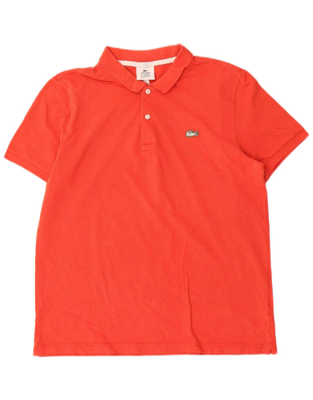 Męska koszulka polo Lacoste 2XL, czerwona, bawełniana