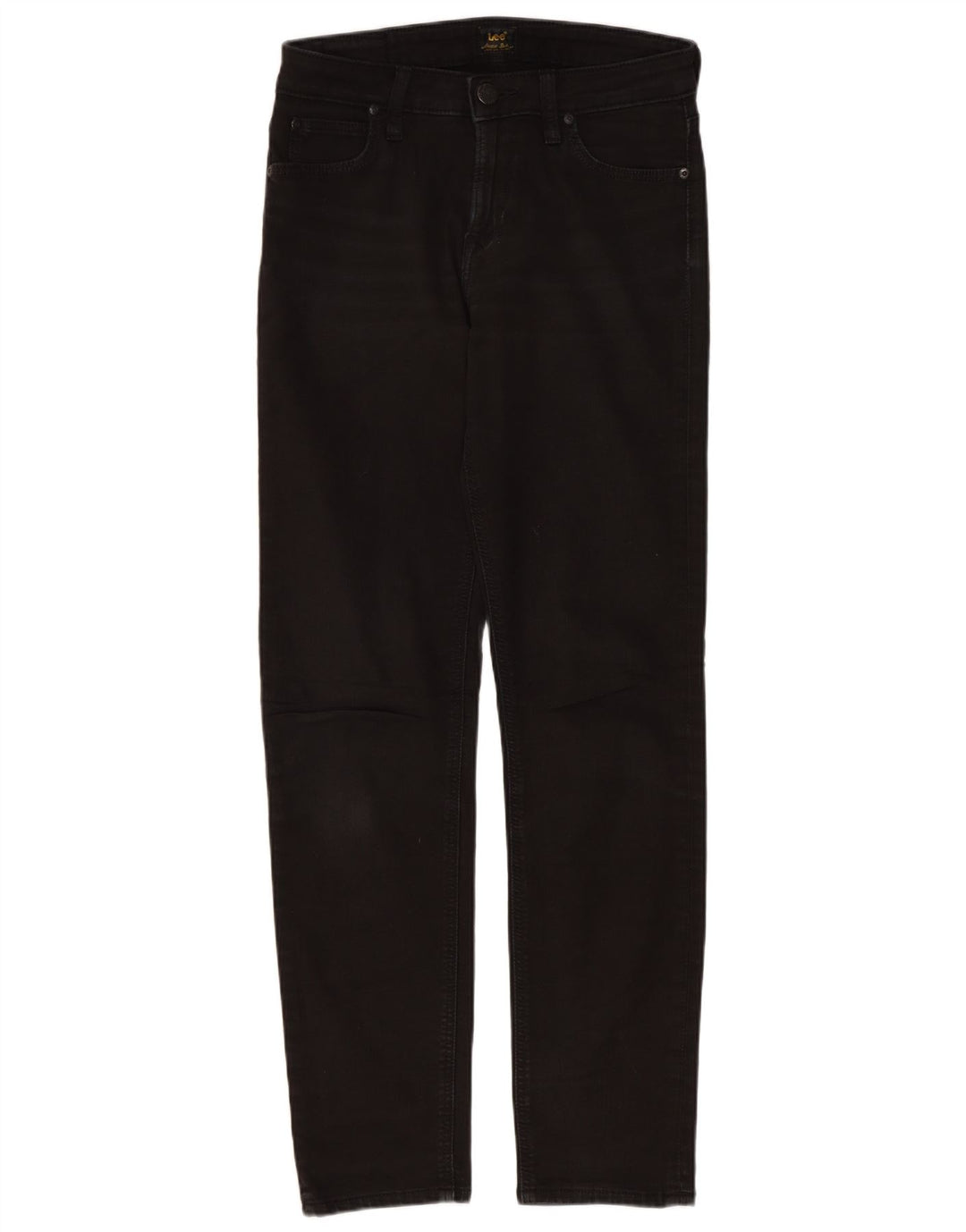 Damskie jeansy Lee Straight W26 L28 czarne