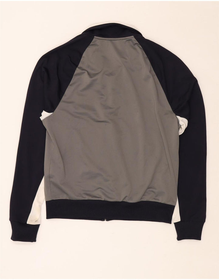 Męska kurtka dresowa PUMA, średni, wielokolorowy poliester z blokami kolorów