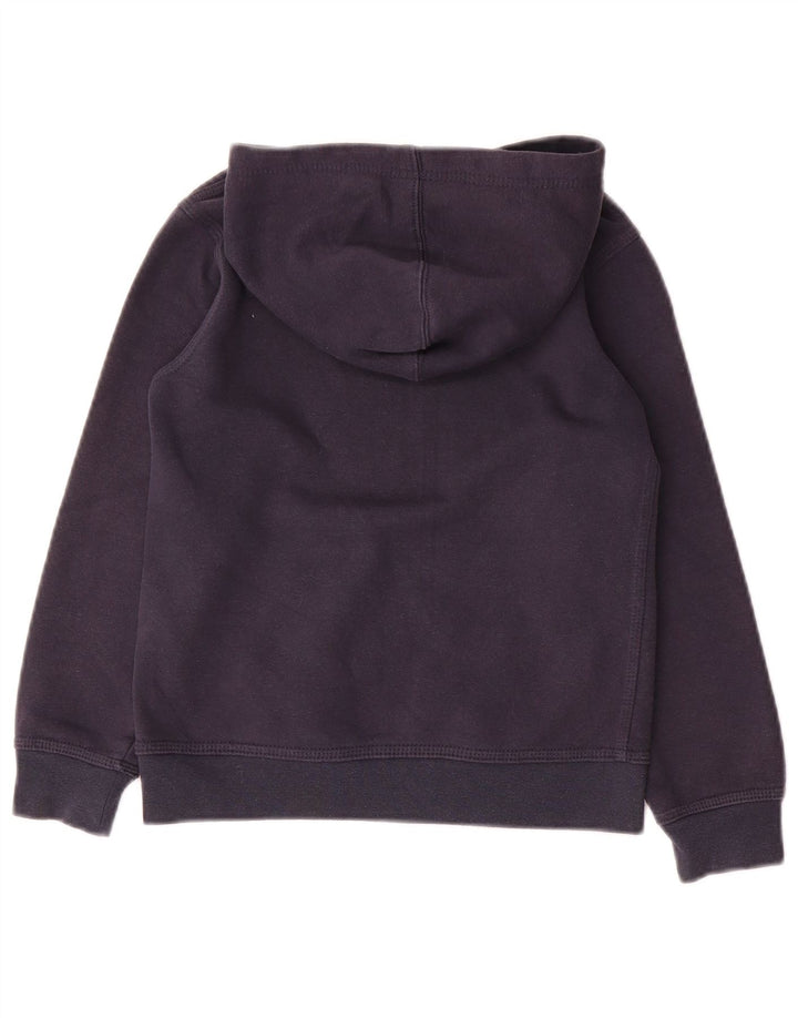 Chłopięcy sweter z kapturem NIKE, rozmiar 6-7 lat, granatowy, bawełniany