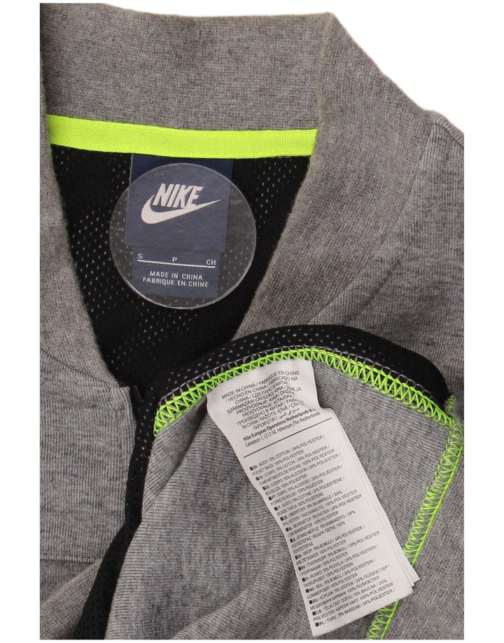 Męska bluza dresowa NIKE, mała, szara, bawełniana