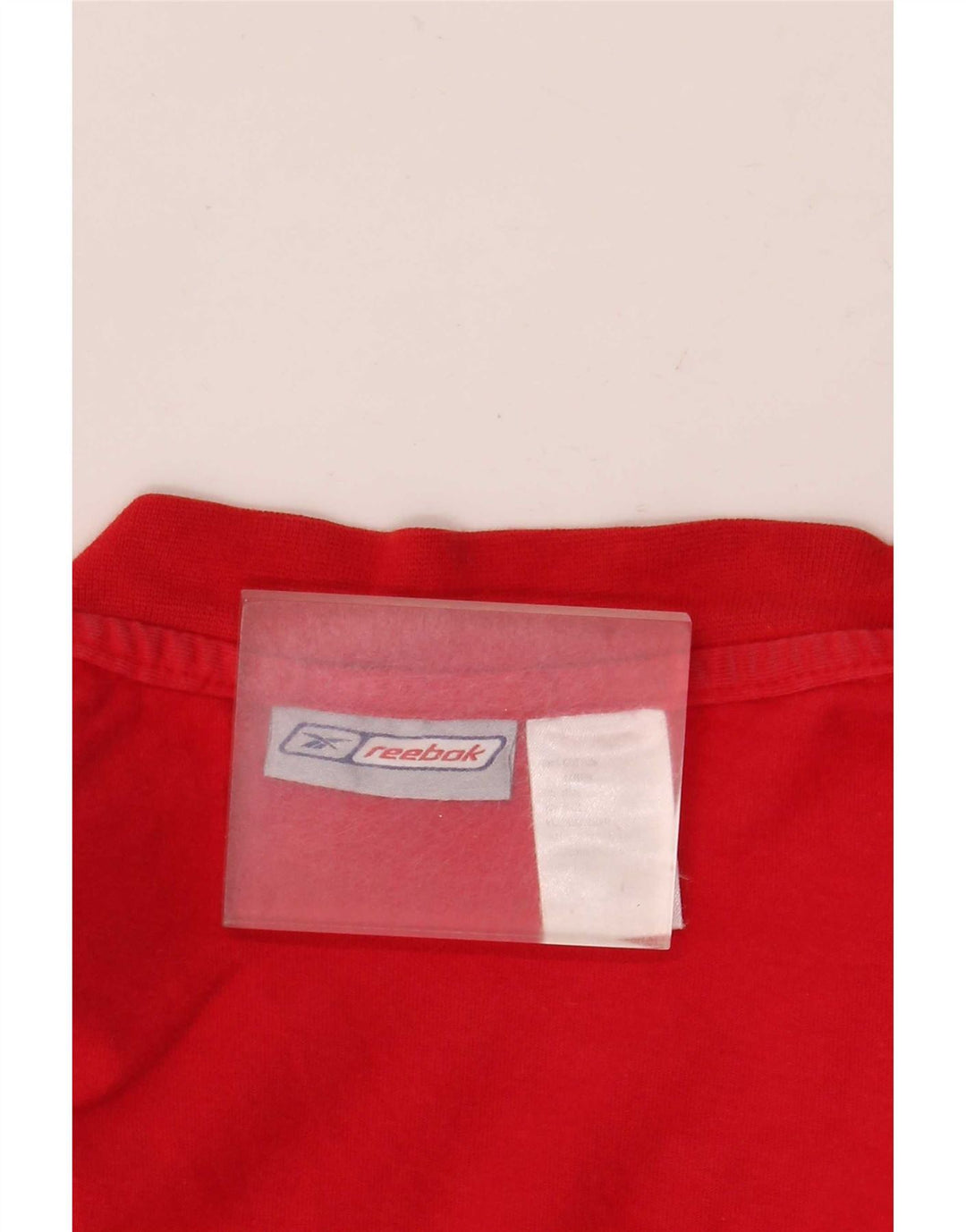 T-shirt męski Reebok, duży, czerwony, bawełniany