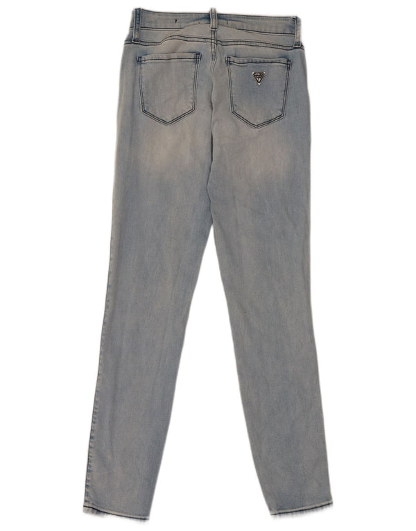 Damskie jeansy Guess Curve Skinny W25 L28 w kolorze niebieskim
