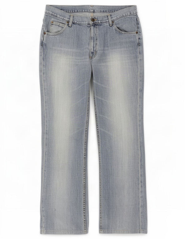 Męskie jeansy Lee REED Bootcut W36 L30, niebieskie, bawełniane