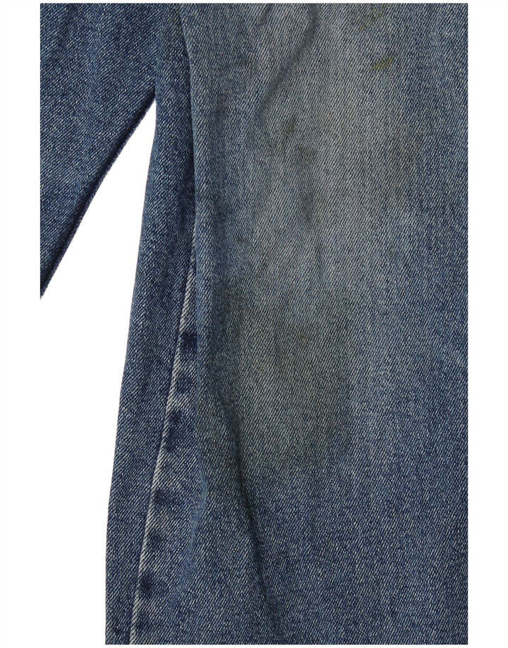 Damskie jeansy Levi's 502 Tapered W31 L32 Niebieskie bawełniane