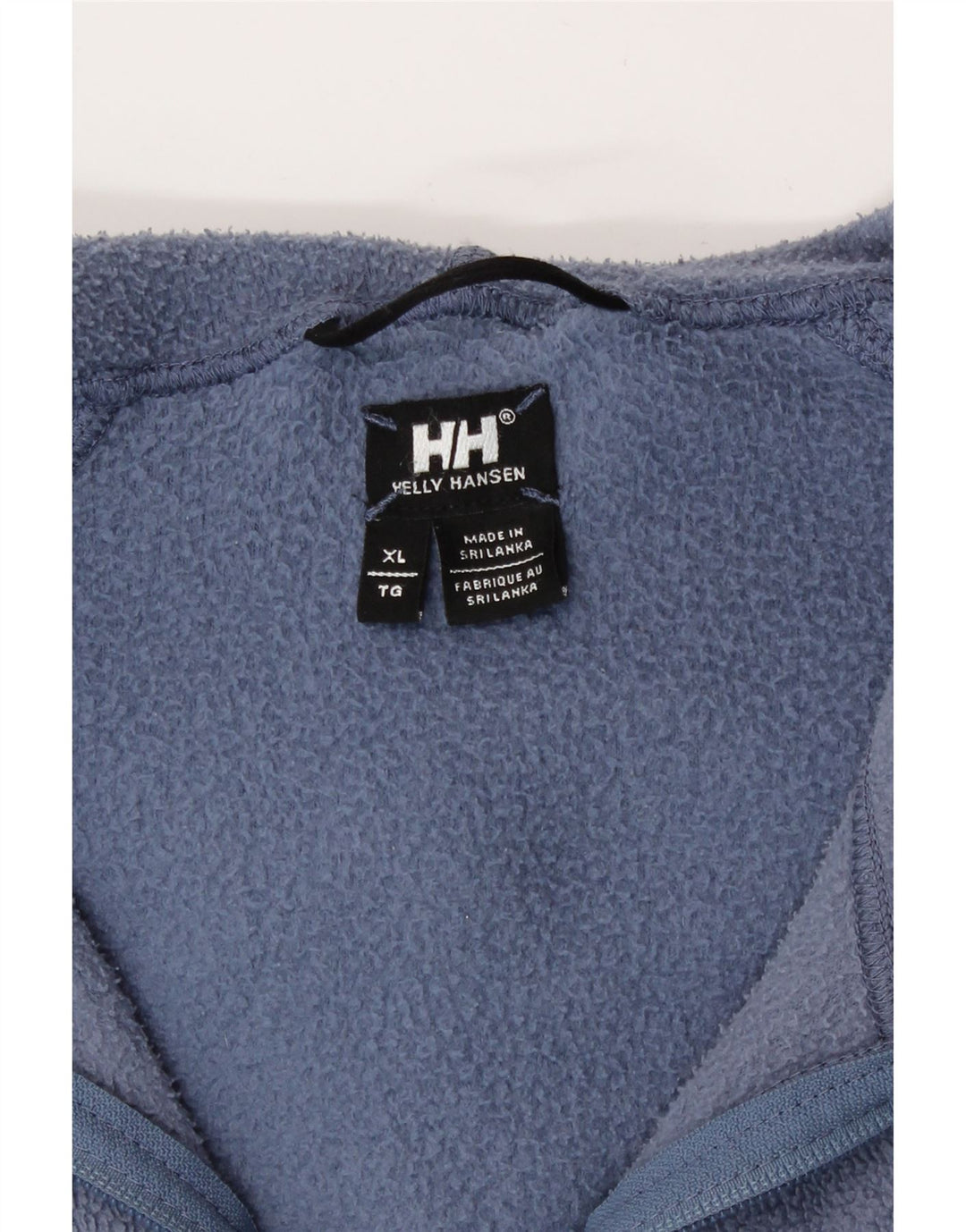 Damska kurtka polarowa z kapturem Helly Hansen UK 18 XL, niebieska, poliestrowa