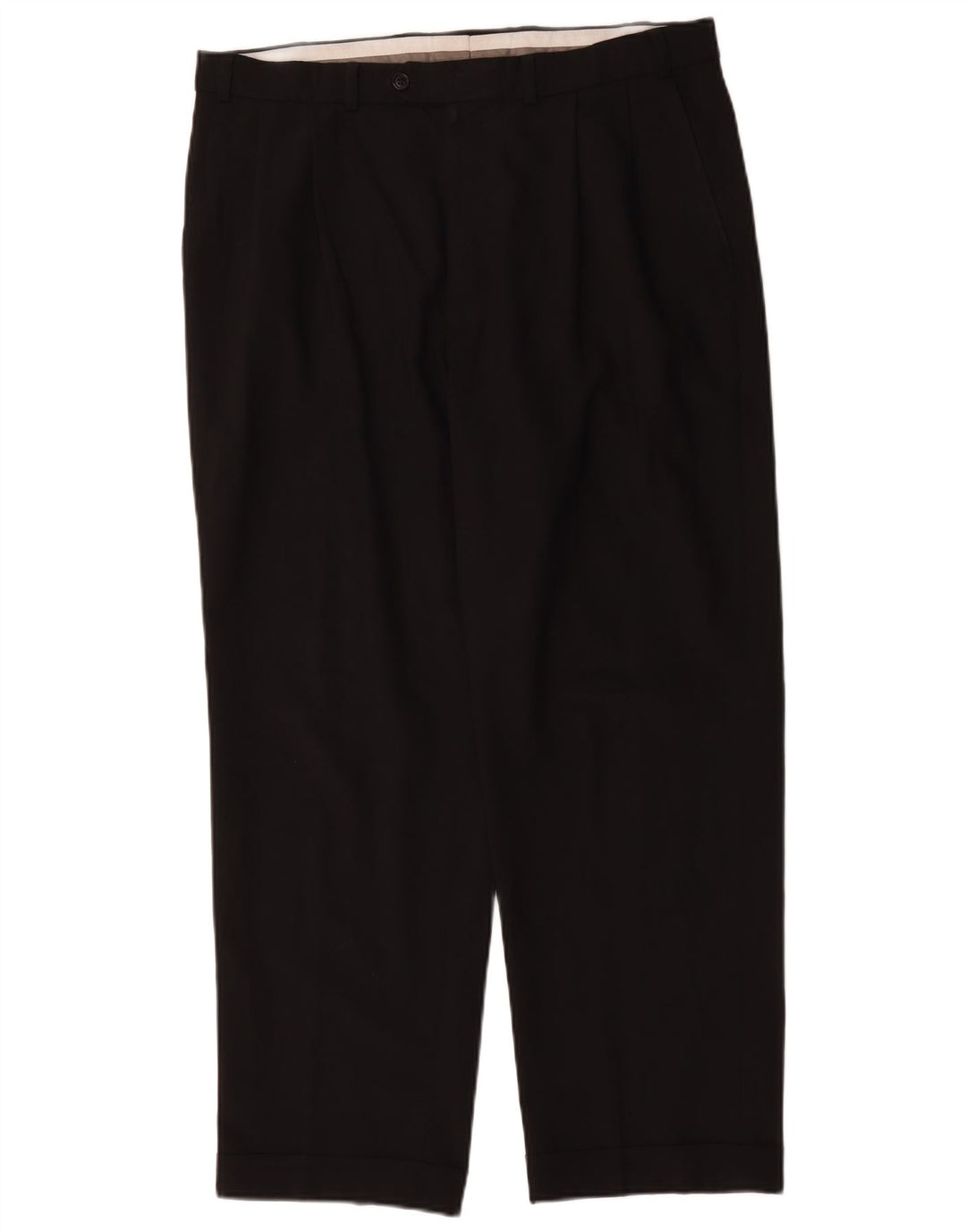 Marks & Spencer Męskie spodnie garniturowe St. Michael W36 L29 Czarne