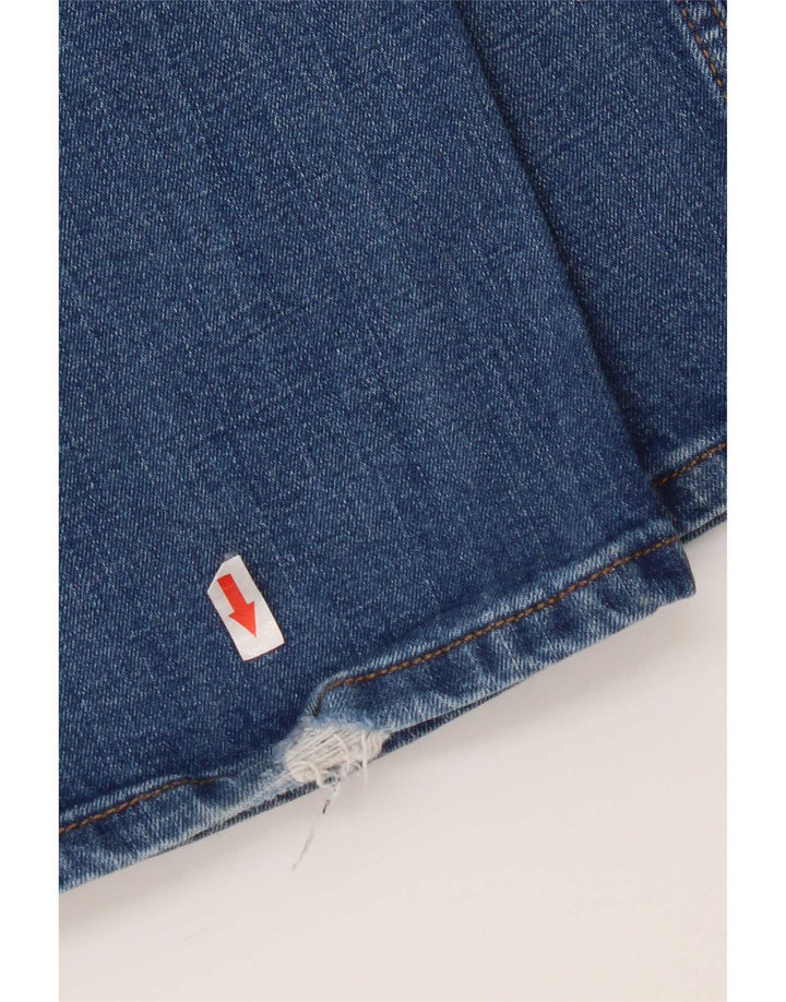 Męskie jeansy Wrangler Texas Straight W44 L32 Niebieskie bawełniane