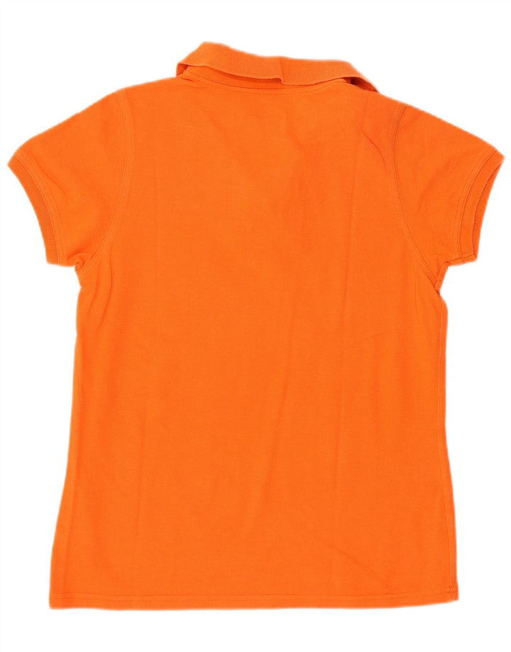 Damska koszulka polo Reebok UK 12, średnia, pomarańczowa, bawełniana