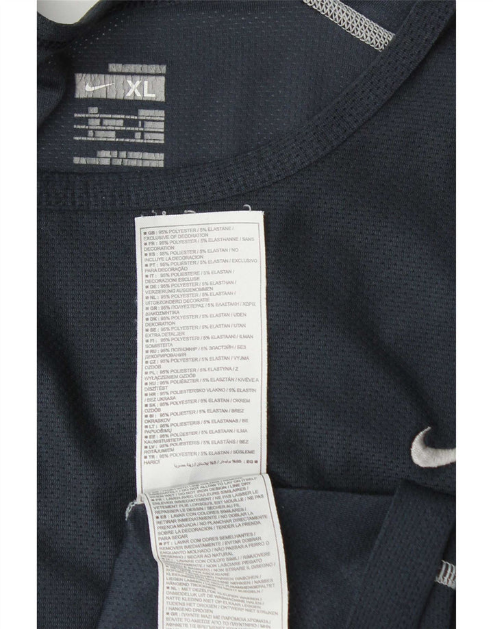 T-shirt męski Nike Top UK 45/47 XL Granatowy poliester