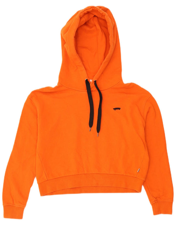 Damski sweter Vans Crop Oversize UK 10, mały, pomarańczowy, bawełniany