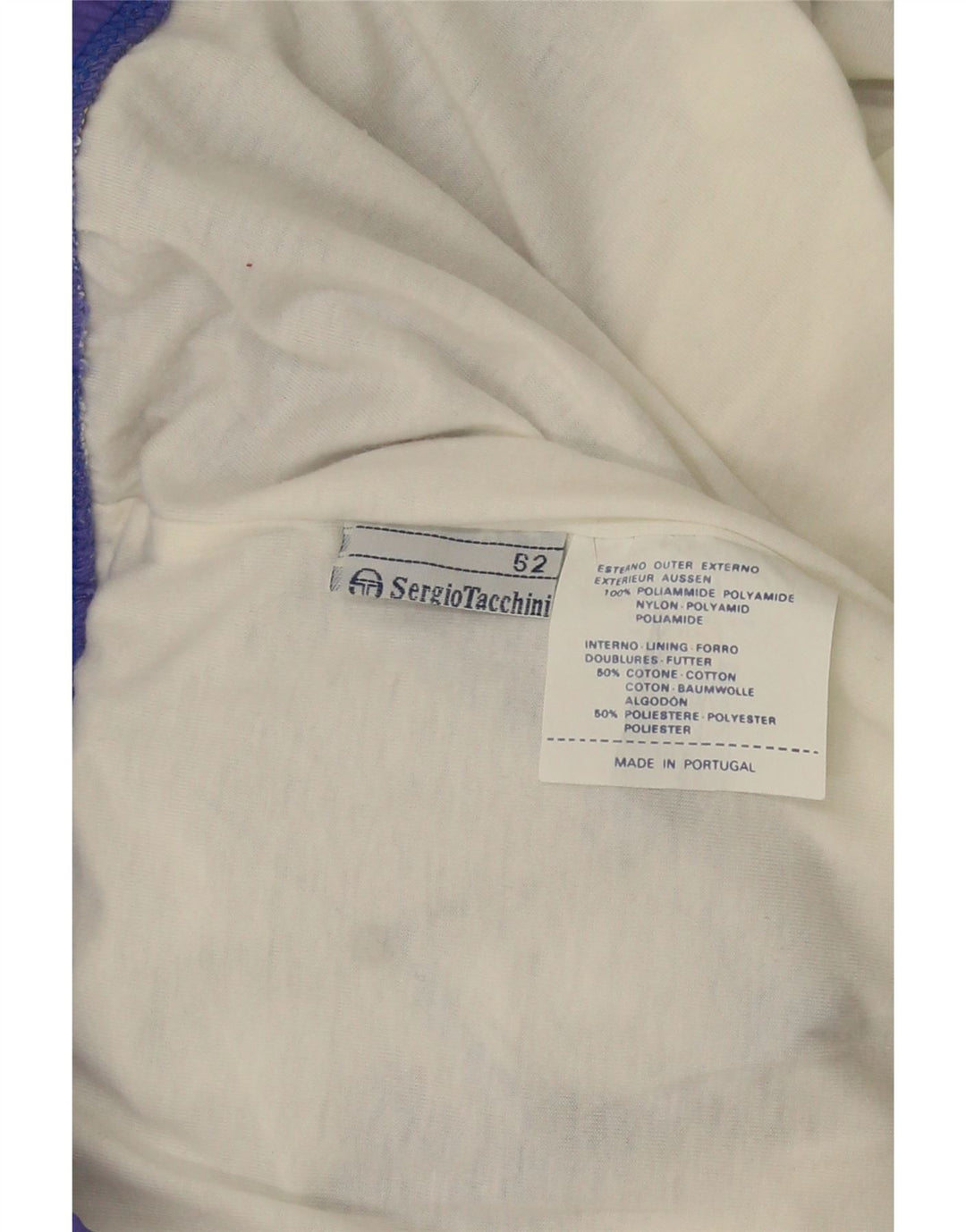 Męskie spodnie dresowe Sergio Tacchini Joggery IT 52, duże fioletowe