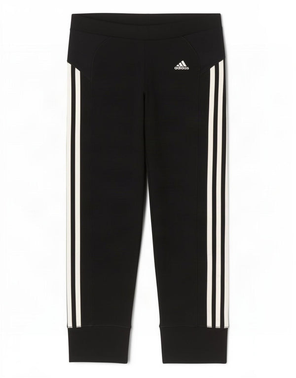 Damskie legginsy Adidas Climacool Capri UK 12, średni czarny poliester