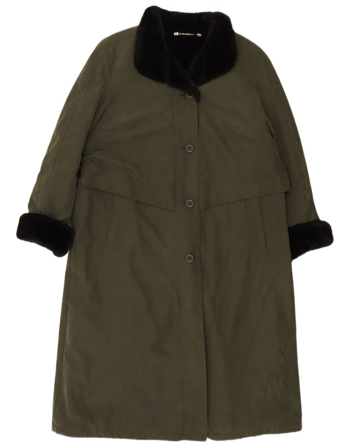 Płaszcz damski Your Sixth Sense, UK 18 XL, poliester w kolorze khaki