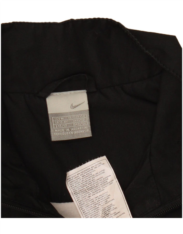 Męska kurtka dresowa Nike UK 39/41, poliester w kolorze średniej czerni