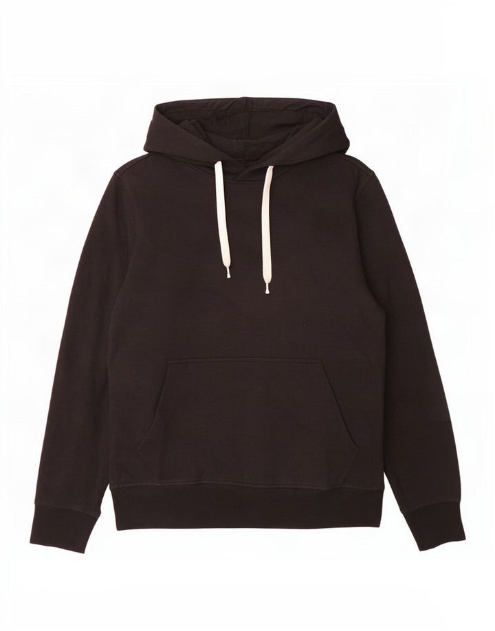 Męski sweter z kapturem Jack & Jones, mały, czarny, poliestrowy