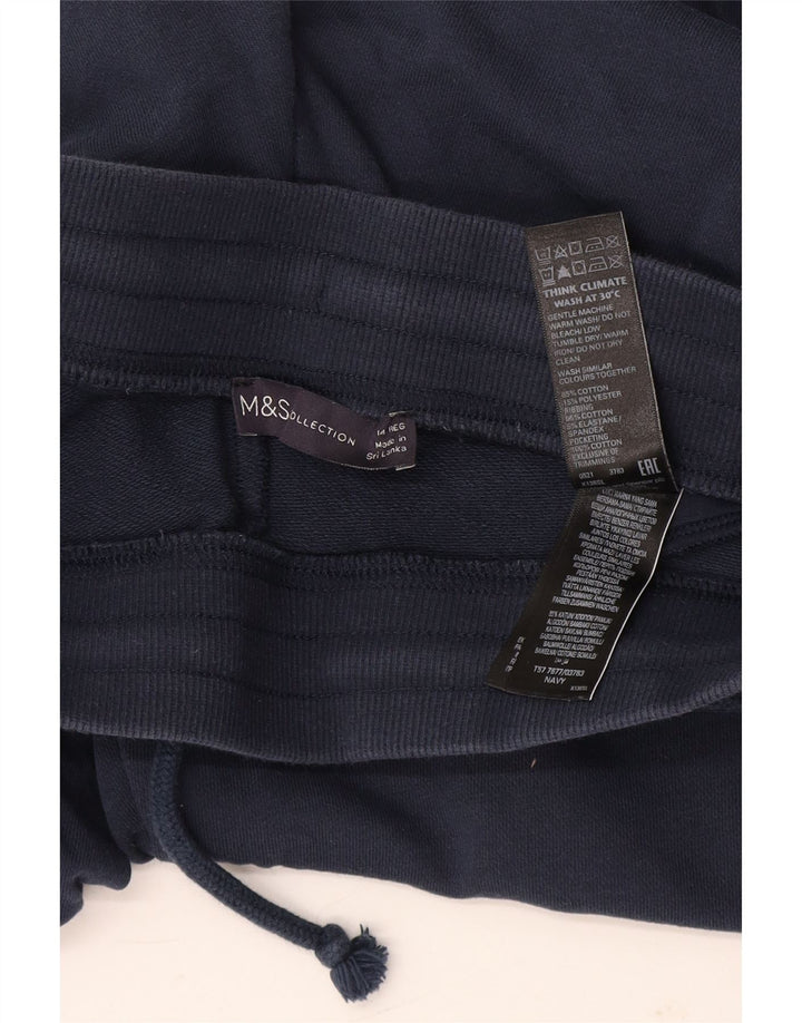 Damskie spodnie dresowe Marks & Spencer Joggers UK 14 Średni granat