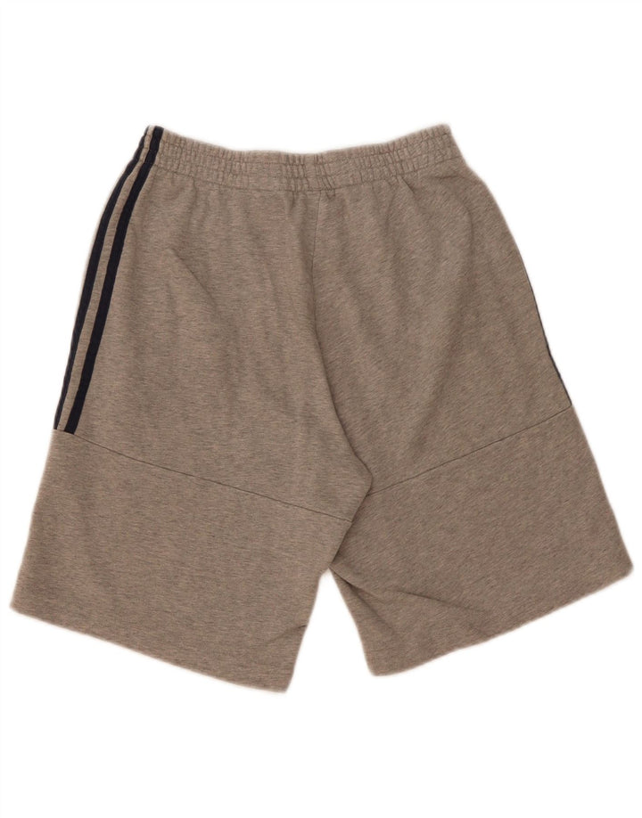 Męskie spodenki sportowe Adidas, małe, szare, bawełniane