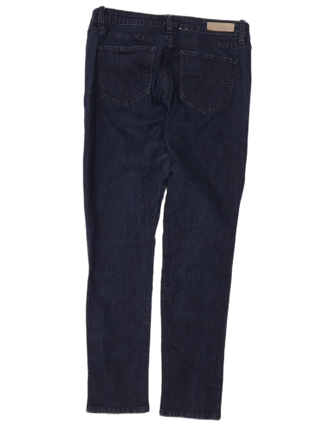 Calvin Klein Jeans Damskie wąskie dżinsy US 10 Medium W32 L29 Granatowa bawełna