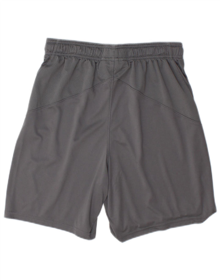 Męskie spodenki sportowe Under Armour Heat Gear, średnioszary, poliestrowy