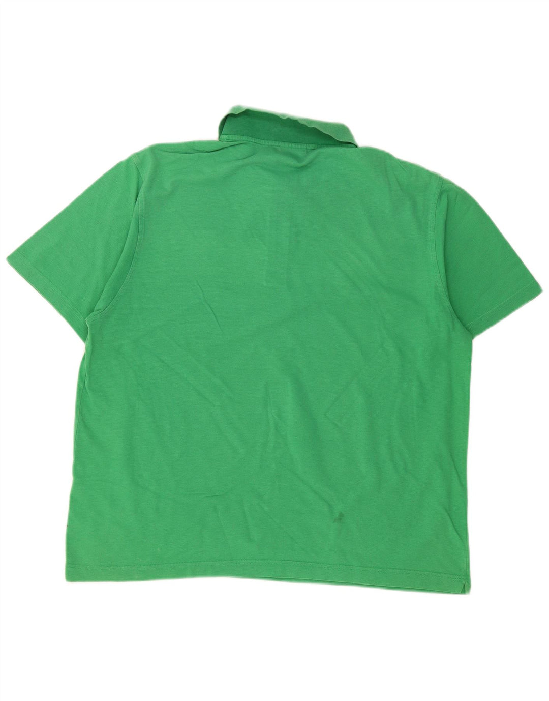Męska koszulka polo LACOSTE, rozmiar 7, 2XL, zielona bawełna