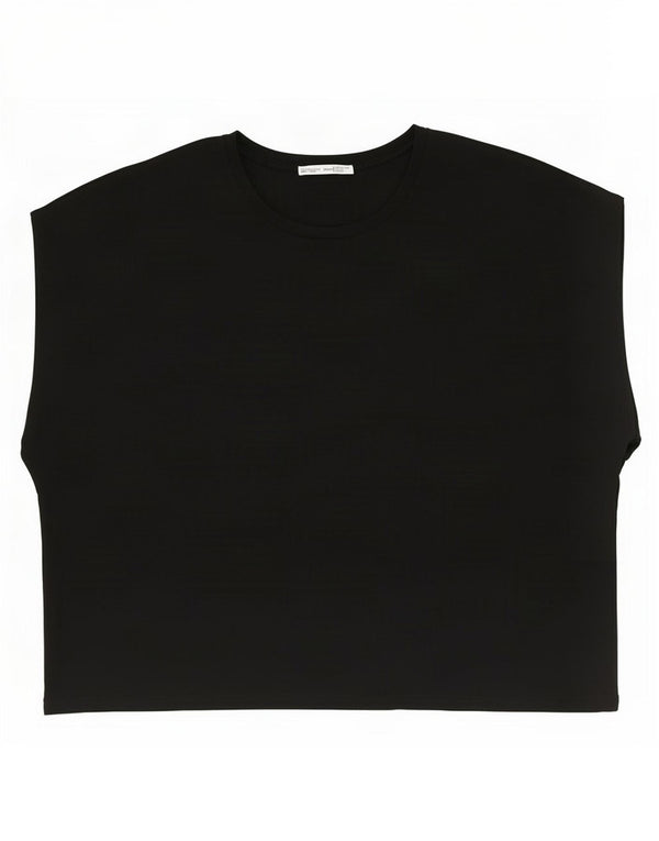 Damska koszulka oversize Zara UK 16, duża, czarna