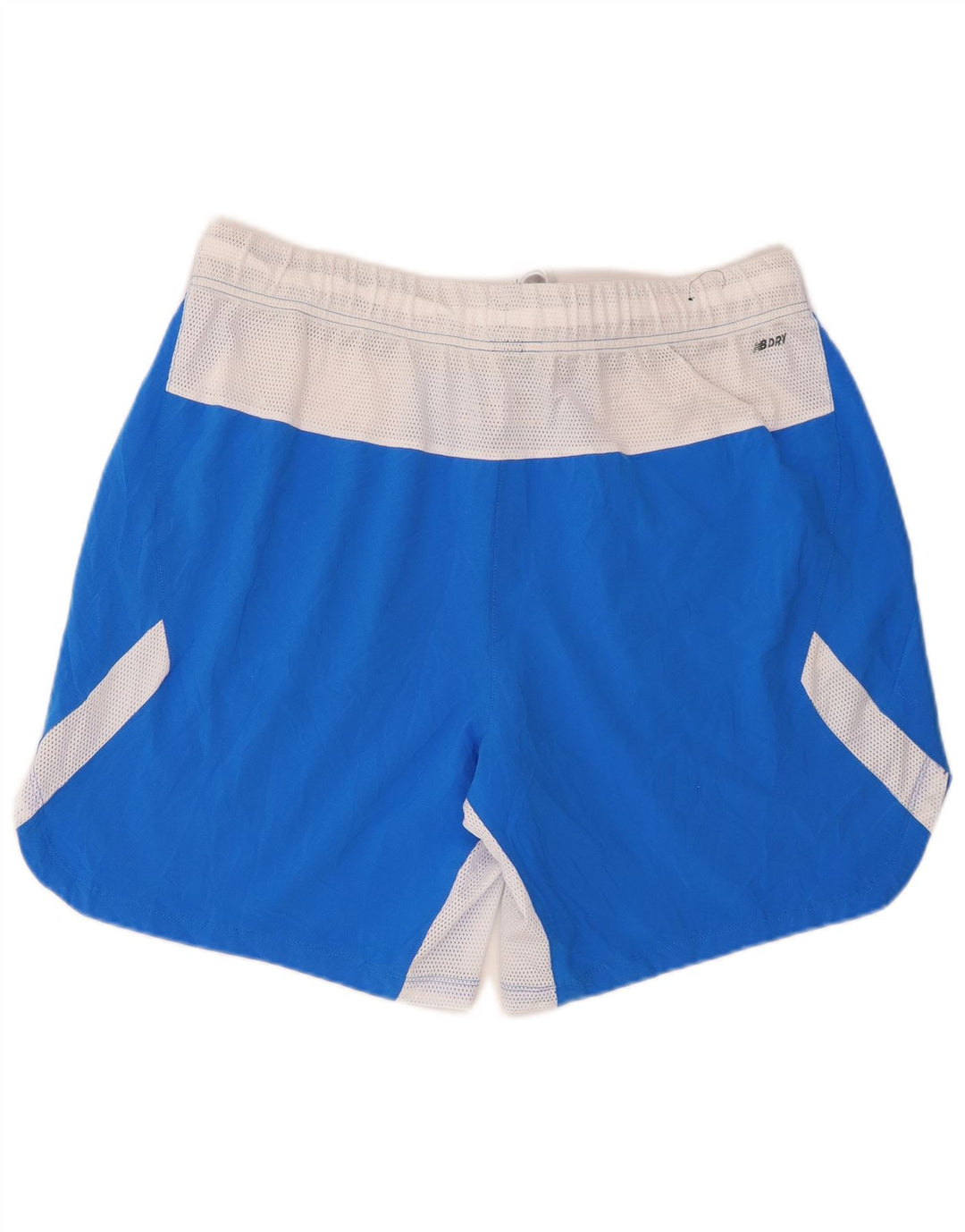 Męskie spodenki sportowe New Balance XL Niebieski poliester z blokami kolorów