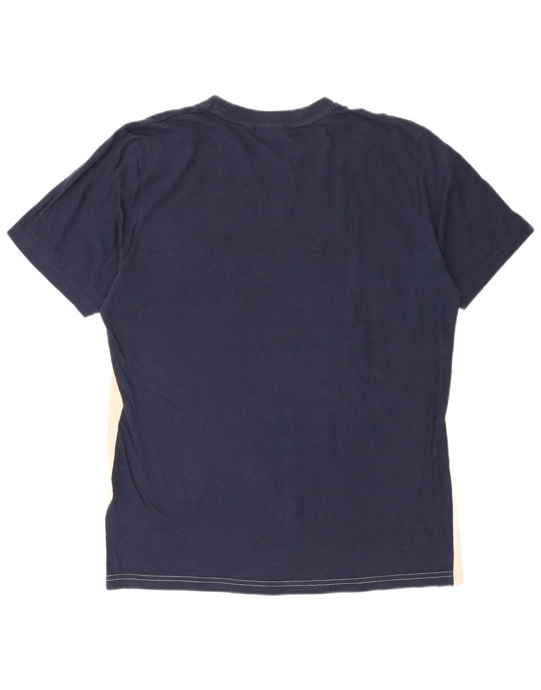 T-shirt męski Fila Top, mały, bawełniany w kolorze granatowym