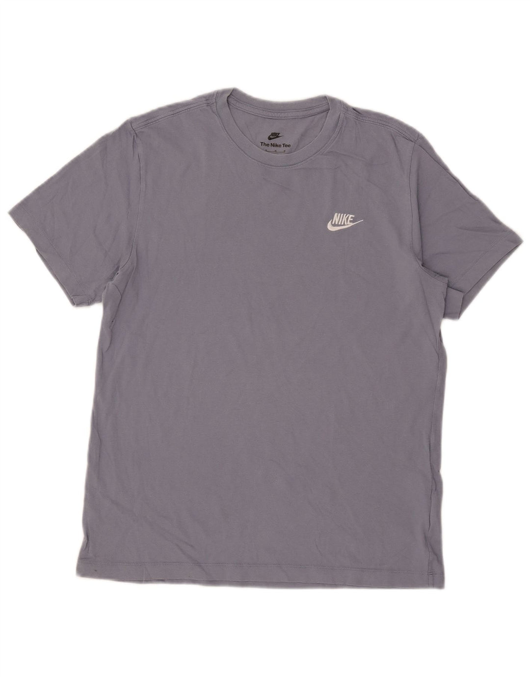 T-shirt męski Nike, bawełniany, średni niebieski