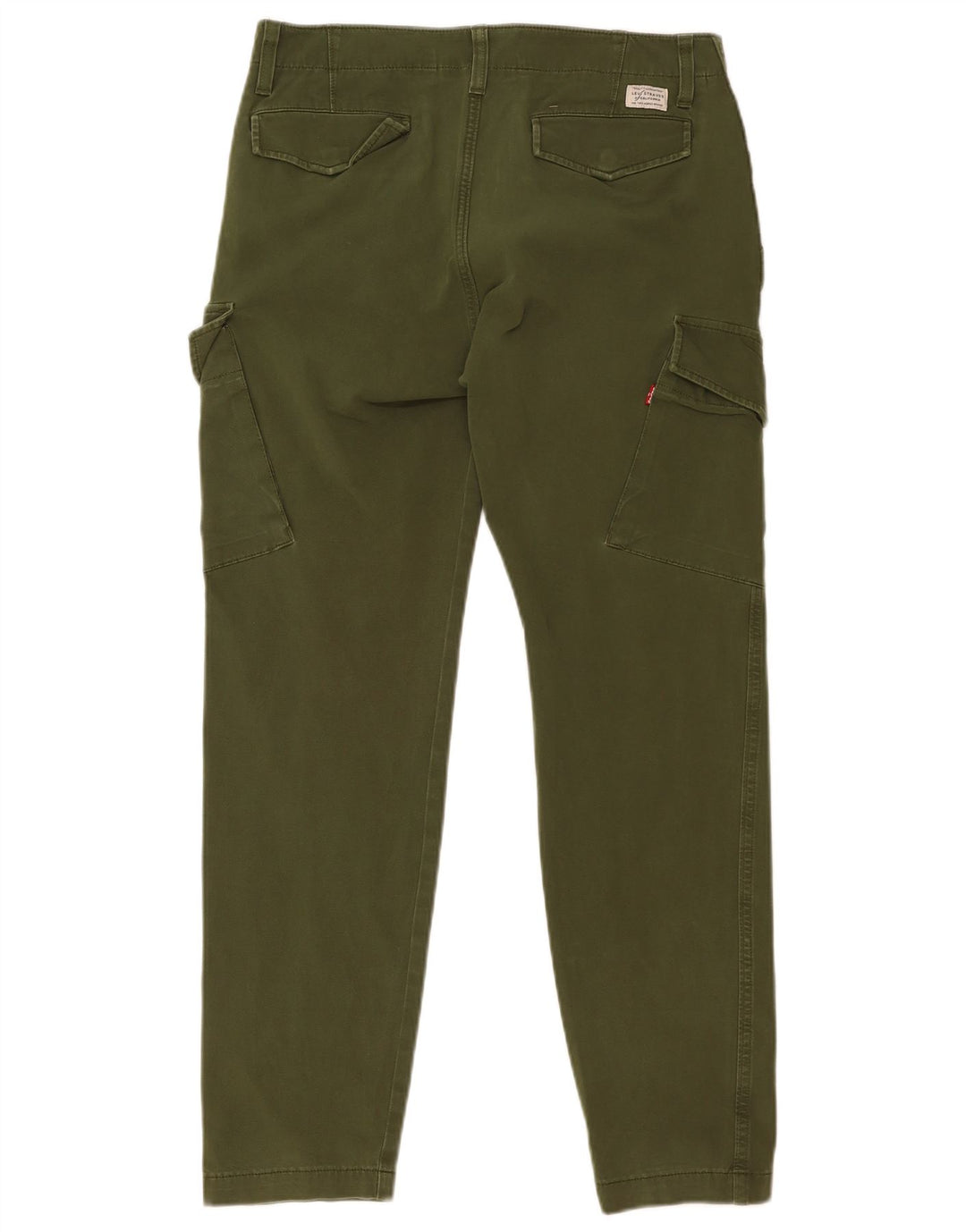 Męskie spodnie cargo Levi's W31 L30 Zielona bawełna