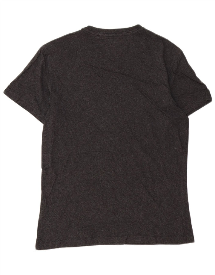T-shirt męski Tommy Hilfiger, mały, szary, bawełniany
