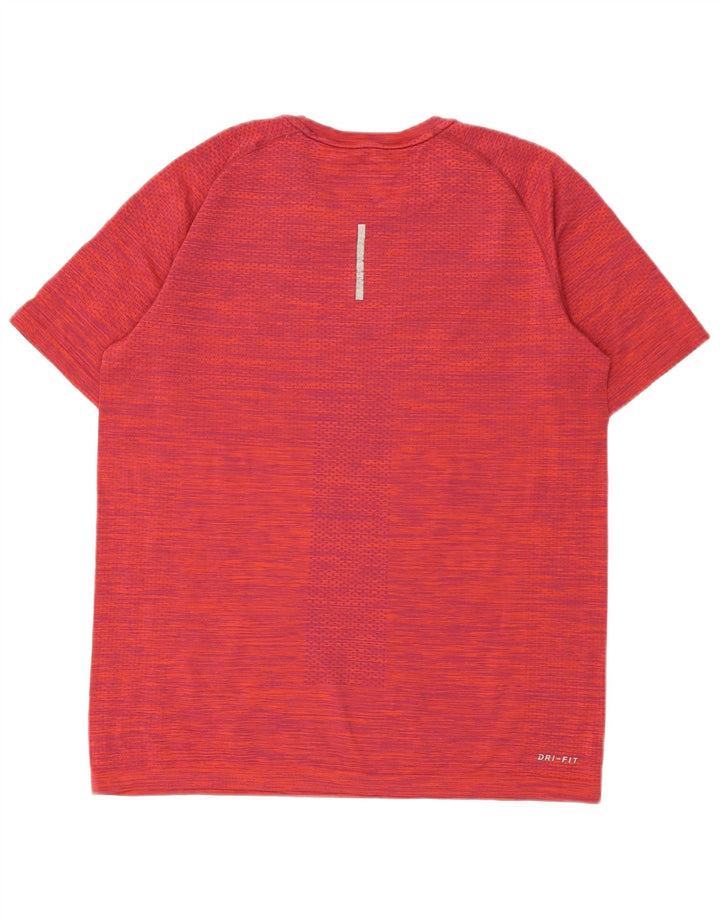 Męski T-shirt Nike Dri Fit, duży, czerwony nylon