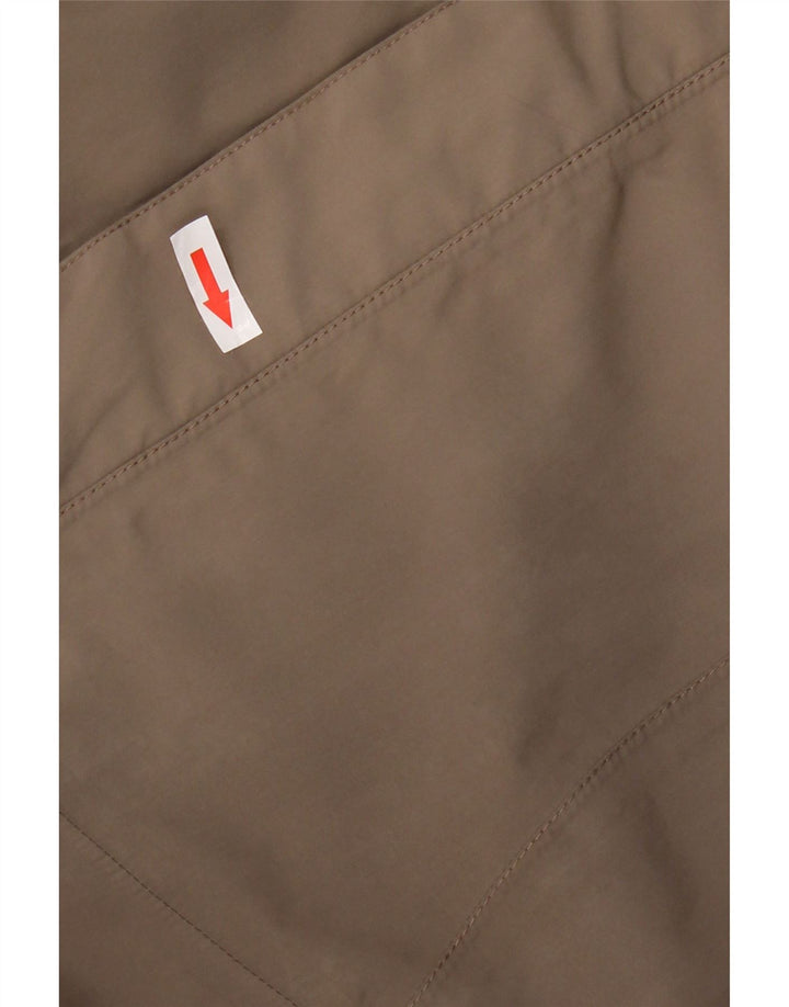 Damska kurtka przeciwdeszczowa z kapturem The North Face Hyvent UK 14 w kolorze średniego beżu